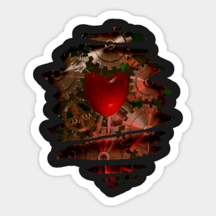 Machine Hearth Sticker